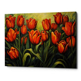 Symphony of serene sunflowers Canvas Wall Art Print And Mounted