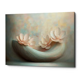 Bloom and Flow Canvas Wall Art Print And Mounted