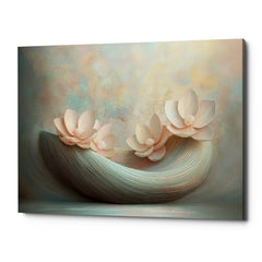 Bloom and Flow Canvas Wall Art Print And Mounted