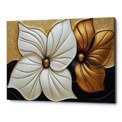 Baroque Blooming Canvas Wall Art Print And Mounted
