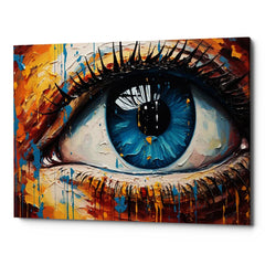 Captivating Gaze Canvas Wall Art Print And Mounted