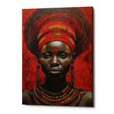 Zahara Toure Canvas Wall Art Print And Mounted