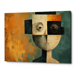 Facets Of Being Canvas Wall Art Print And Mounted