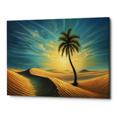 Oasis of Hope Canvas Wall Art Print And Mounted