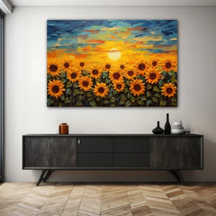 Sun Lovers Canvas Wall Art Print And Mounted