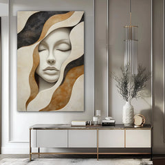 The Geometry Of Sigh Canvas Wall Art Print And Mounted