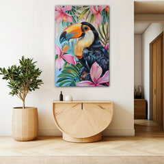 Sunrise In Eden Canvas Wall Art Print And Mounted