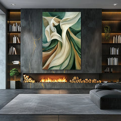 Whispers Of Silk Canvas Wall Art Print And Mounted