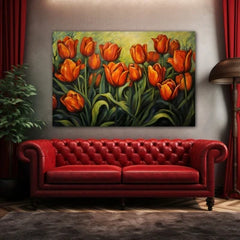 Reflections of Spring Canvas Wall Art Print And Mounted