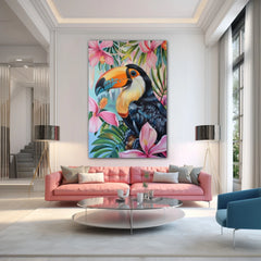 Sunrise In Eden Canvas Wall Art Print And Mounted