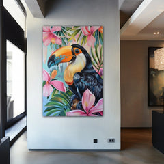 Sunrise In Eden Canvas Wall Art Print And Mounted