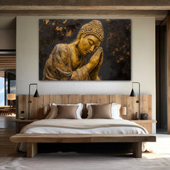 Ancestral Budha Peace Canvas Wall Art Print And Mounted