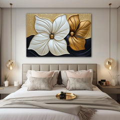 Baroque Blooming Canvas Wall Art Print And Mounted