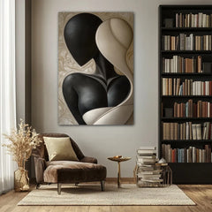 Between Shadows And Lights Canvas Wall Art Print And Mounted