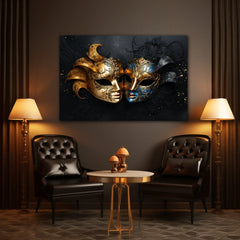 The Two Faces Of Truth Canvas Wall Art Print And Mounted