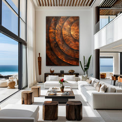 Echoes Of Time Canvas Wall Art Print And Mounted