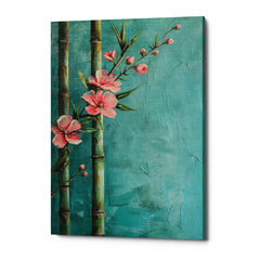 Bamboo Resilience Canvas Wall Art Print And Mounted