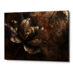 Copper Whispers Canvas Wall Art Print And Mounted