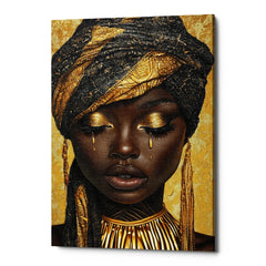 Tears Of The Earth Canvas Wall Art Print And Mounted