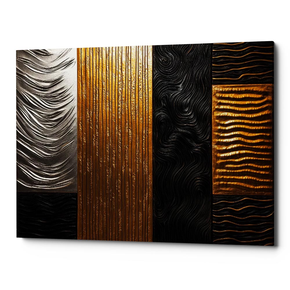 Textures Of Time Canvas Wall Art Print And Mounted