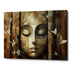 Deeper Thoughts Canvas Wall Art Print And Mounted