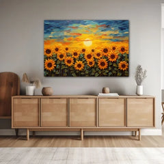 Sun Lovers Canvas Wall Art Print And Mounted