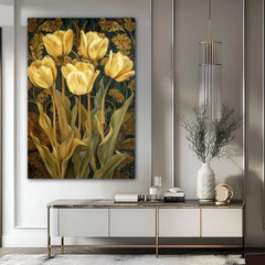 Rebirth Beauty Tulip Canvas Wall Art Print And Mounted
