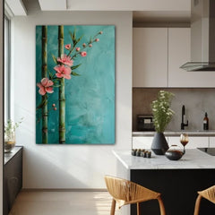 Bamboo Resilience Canvas Wall Art Print And Mounted