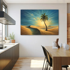 Oasis of Hope Canvas Wall Art Print And Mounted