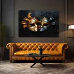 The Two Faces Of Truth Canvas Wall Art Print And Mounted
