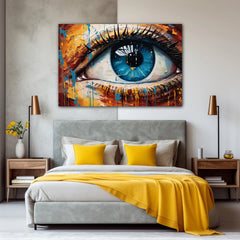 Captivating Gaze Canvas Wall Art Print And Mounted