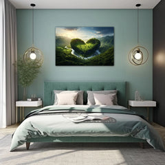 Love for Nature Canvas Wall Art Print And Mounted