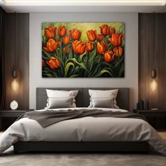Reflections of Spring Canvas Wall Art Print And Mounted
