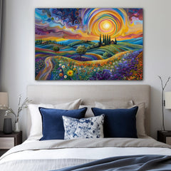 Dreams of Chromatic Canvas Wall Art Print And Mounted