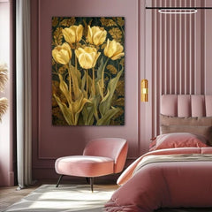 Rebirth Beauty Tulip Canvas Wall Art Print And Mounted