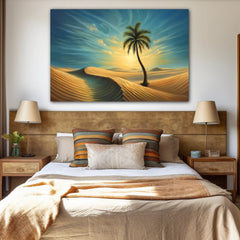 Oasis of Hope Canvas Wall Art Print And Mounted