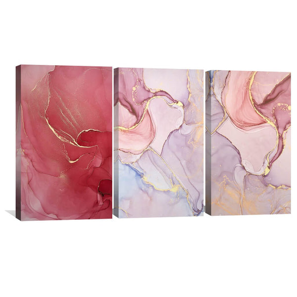 Rose Petal Abstract Canvas Wall Art For Living Room Bedroom Office Home Decoration