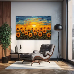 Sun Lovers Canvas Wall Art Print And Mounted